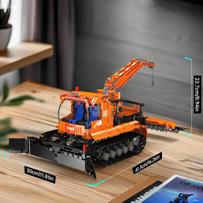 Technical Engineering Snowfield Vehicle Remote