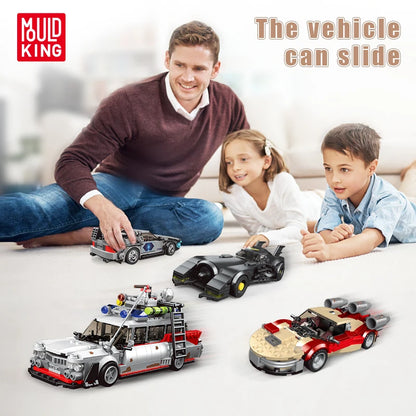 Car Set The Mini Ghost Bustered ECTO-1 Movie Car Model