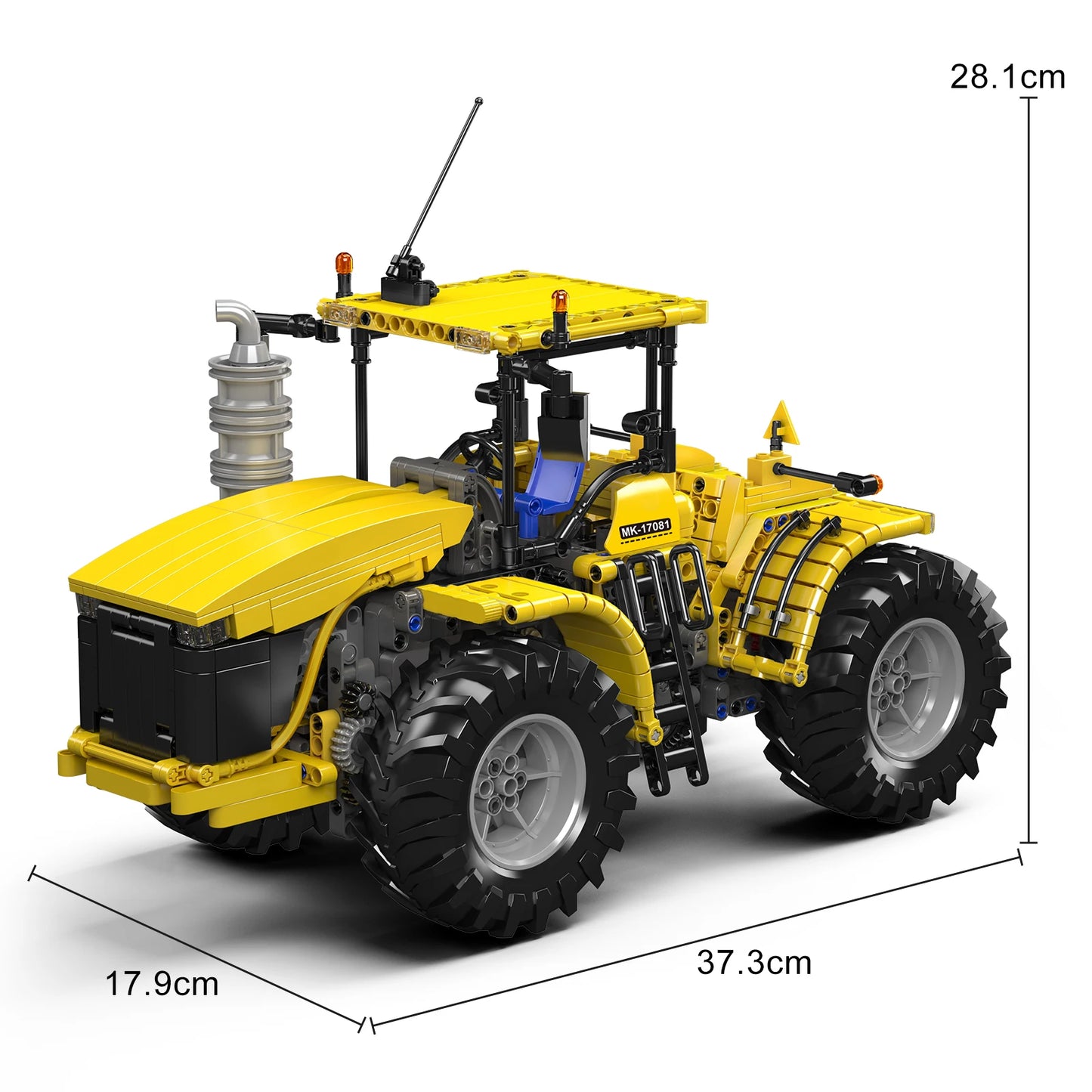 Articulated Tractor Building Block Remote Control Agricultural Tractor