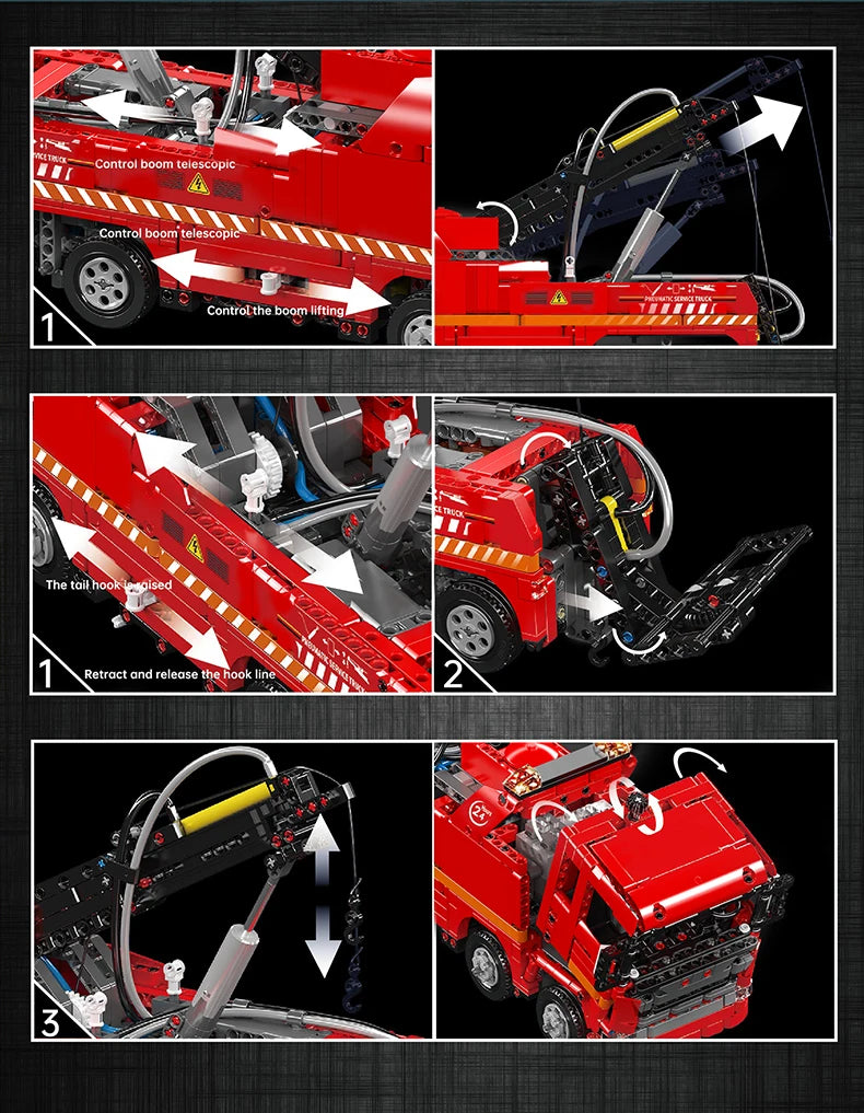 Air-Operated Rescue Truck Building Block