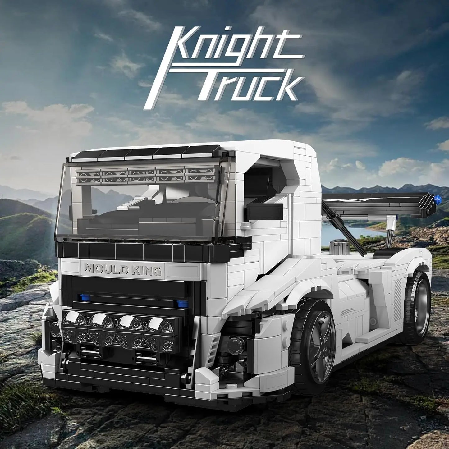 The Knight Truck Building Block Assembly Tractor