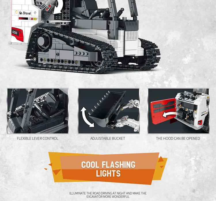 RC Bobcat Skid Steer Loader Model