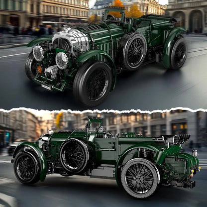 Car Building Block The Remote Control Blower Vintage Car