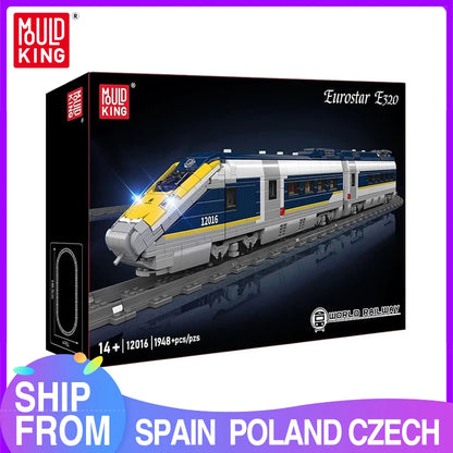 Technical Eurostar E320 High-Speed Train Building Blocks RC