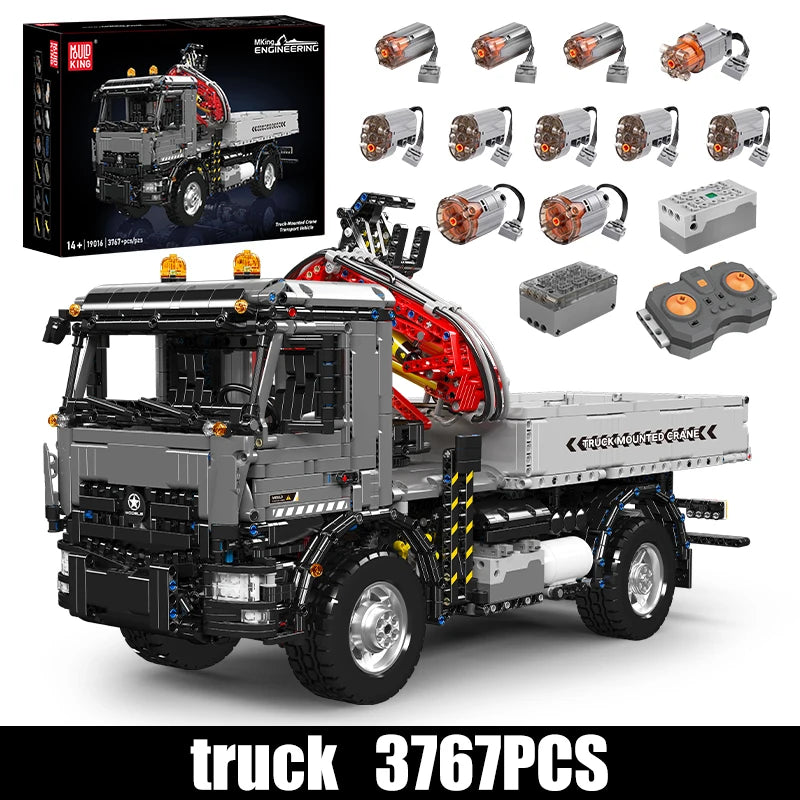 App Controlled Mobile Crane Truck