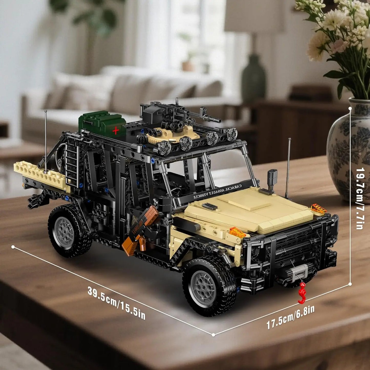RC Technical Assault Vehicle Military Armored Truck