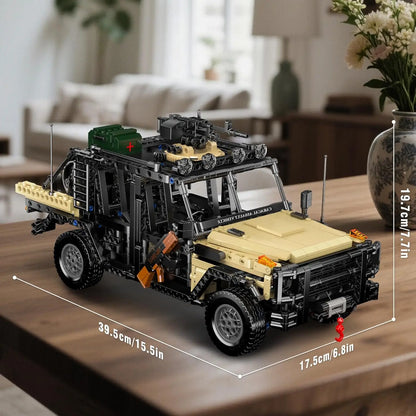 RC Technical Assault Vehicle Military Armored Truck