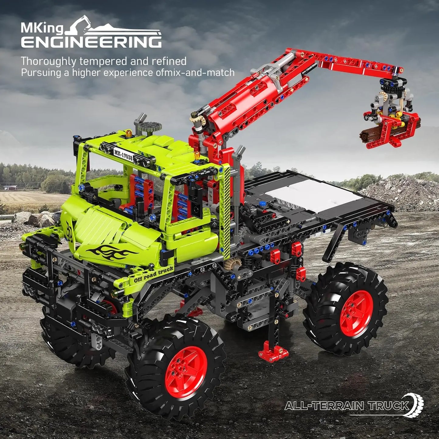 Extreme Offroad Motorized Crane Blocks