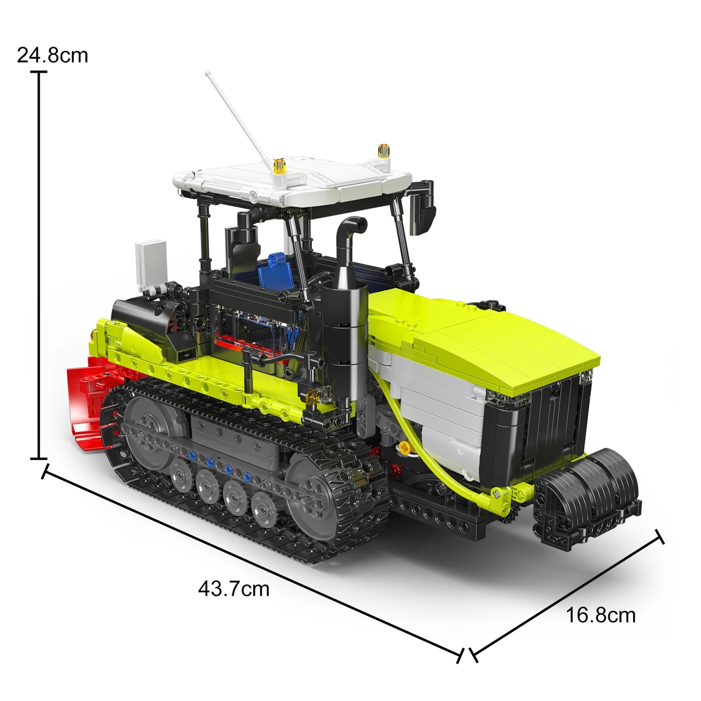 Remote Control Crawler Tractor Building Block