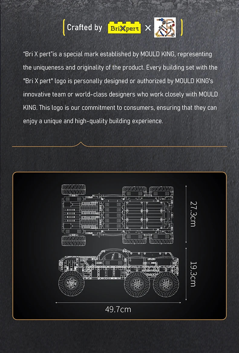 RC Climbing Car Building Block