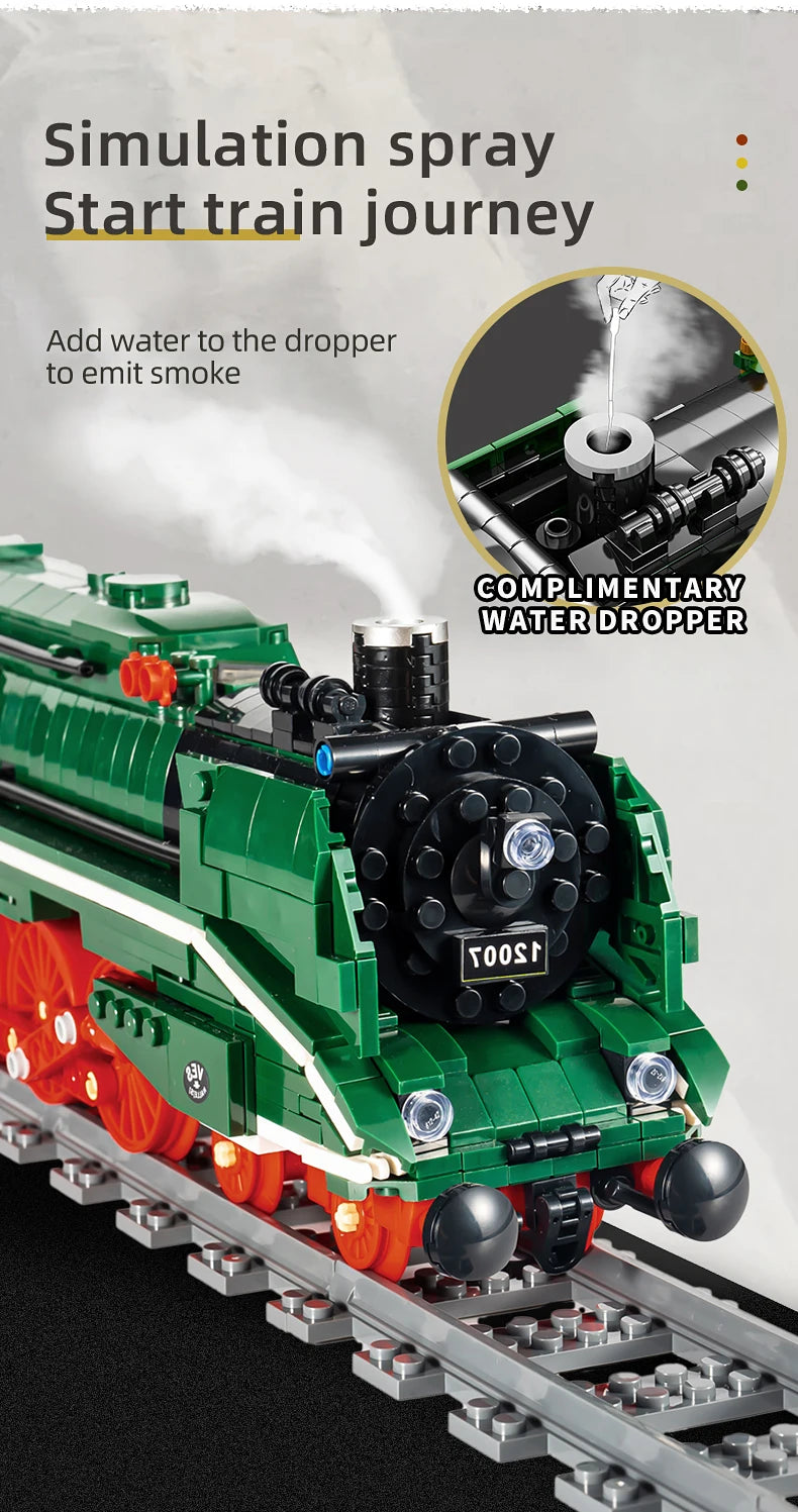 German Express Steam Locomotive Model Kit