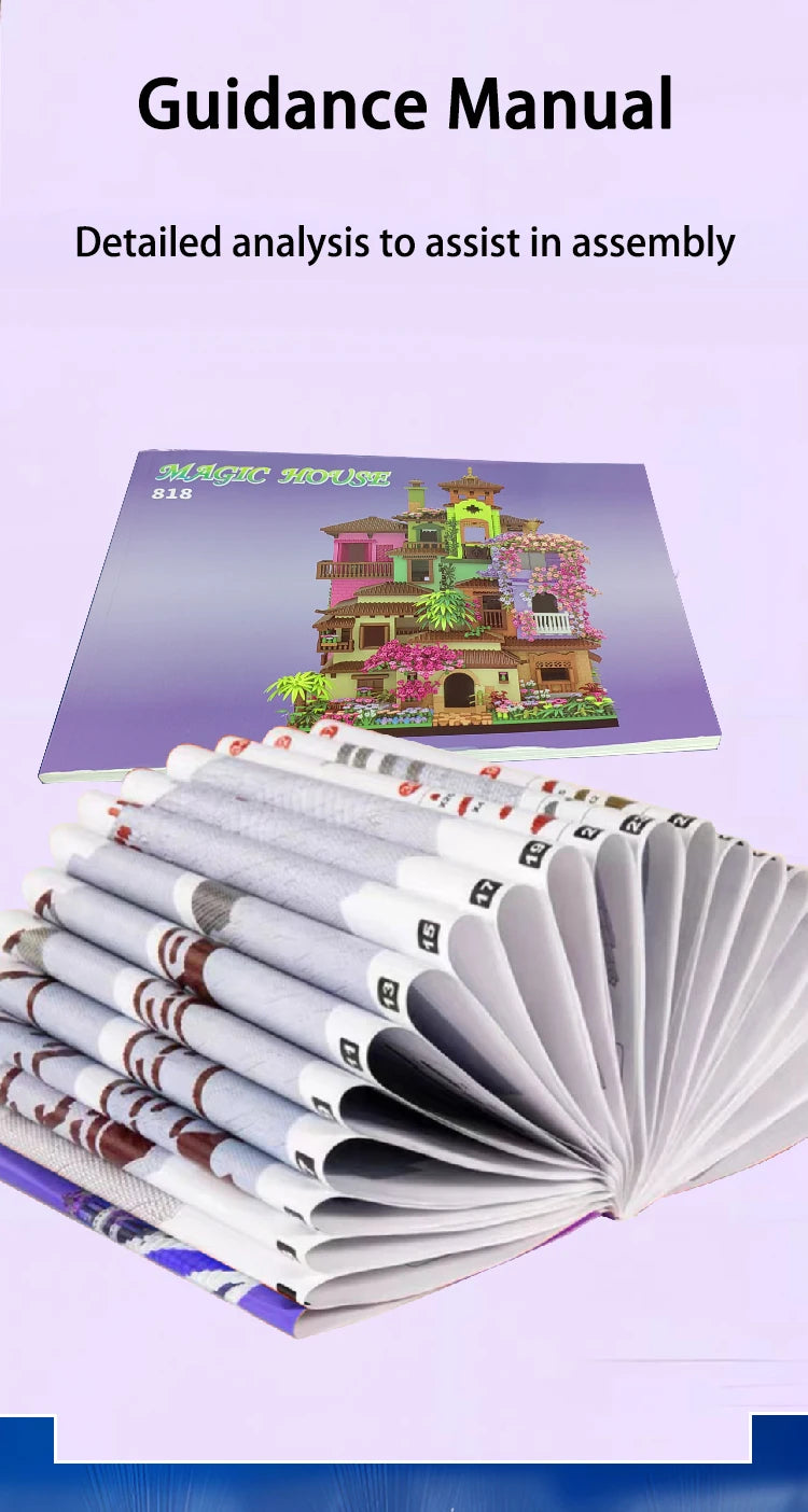 Architecture Cherry Blossom Villa Tree House Micro Blocks