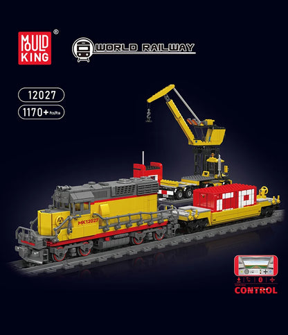 Diesel Locomotive Building Blocks RC Railway Train