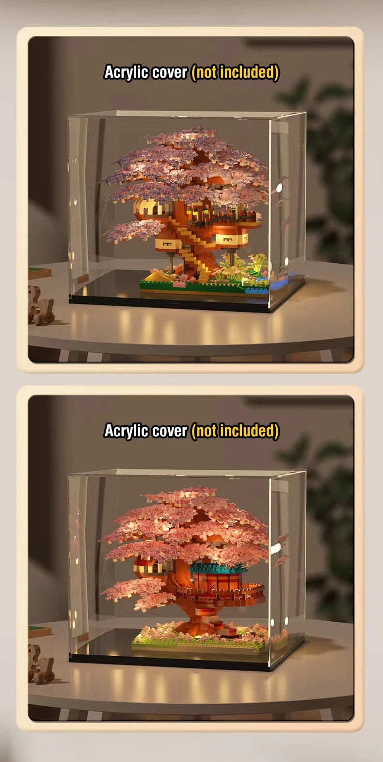 Flower Tree Building Blocks Set DIY Bricks