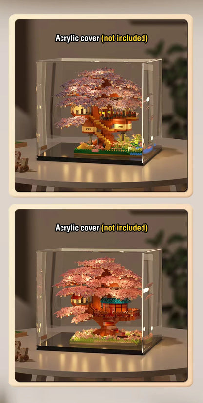 Flower Tree Building Blocks Set DIY Bricks