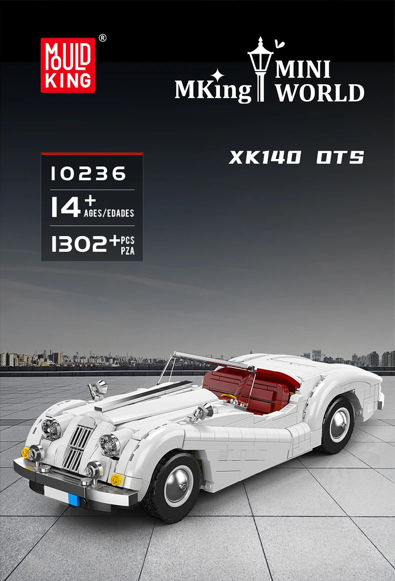 Classic Sport Car XK140 OTS Model