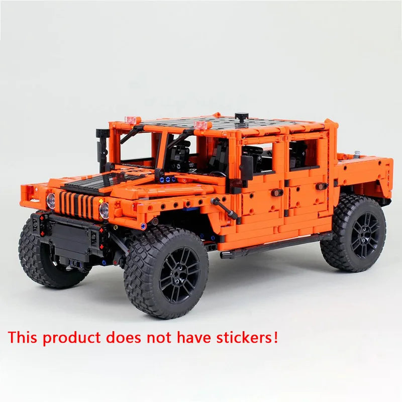 H1 Tough Off-Road Vehicle Modular Bricks