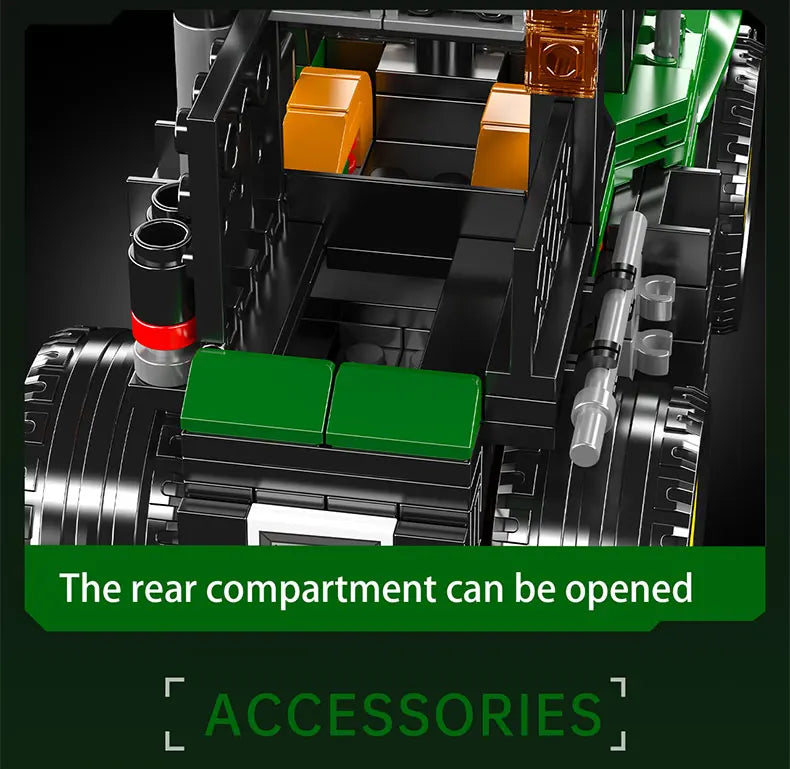 The Farm Tractor Building Block