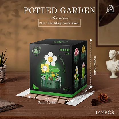 Flower Bouquet Building Block Succulents Plants