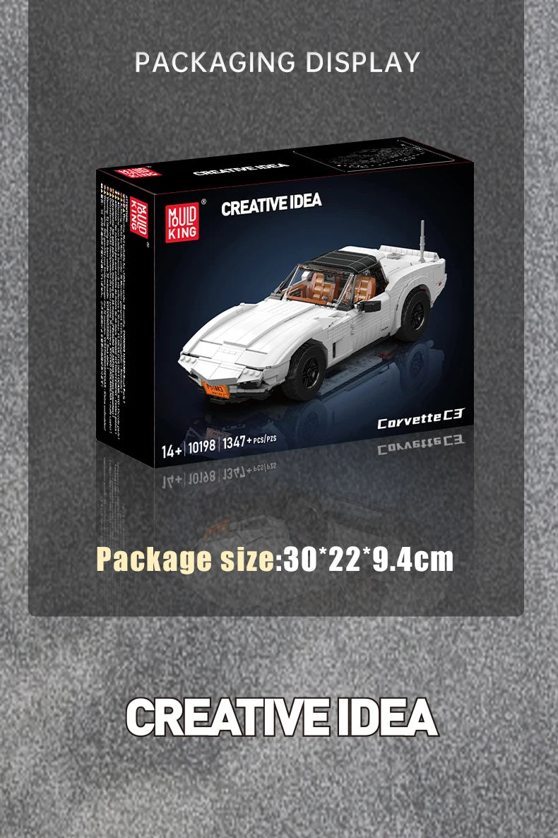 Sport Racing Technical Car Brick Set