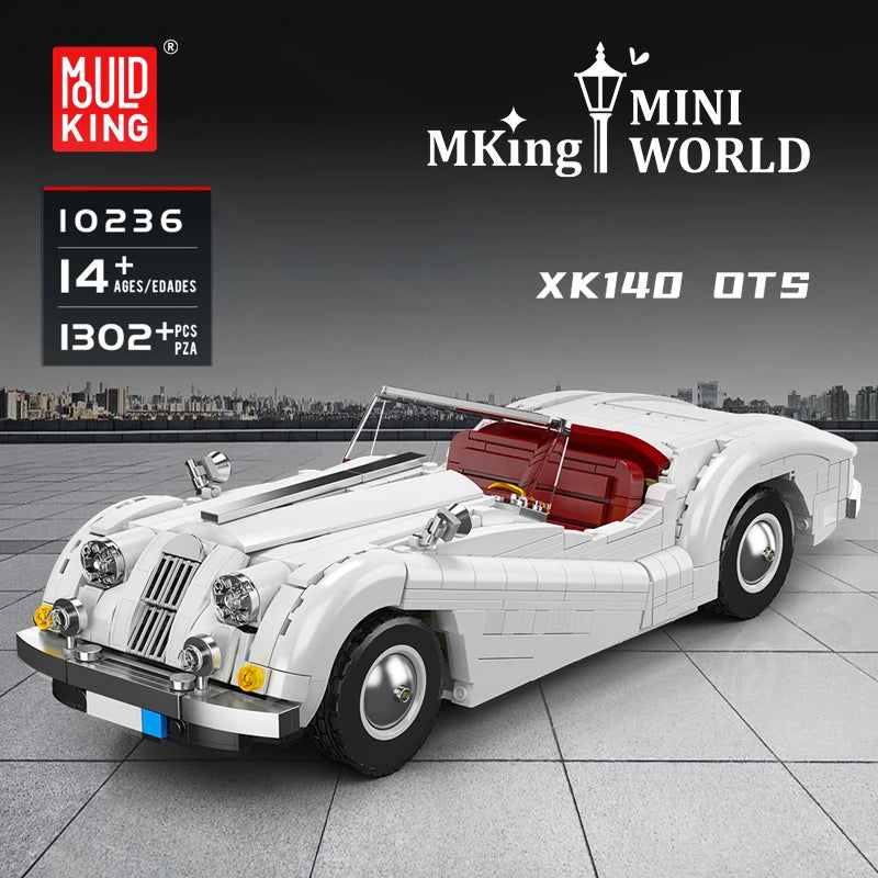 Classic Sport Car XK140 OTS Model