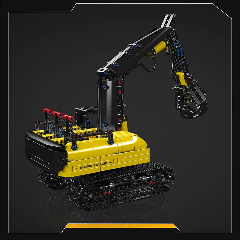 Hydraulic Log Grapple Building Blocks Technical Crawler Excavator