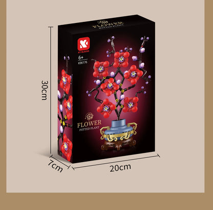 Plum Blossom Hanging Painting Building Blocks