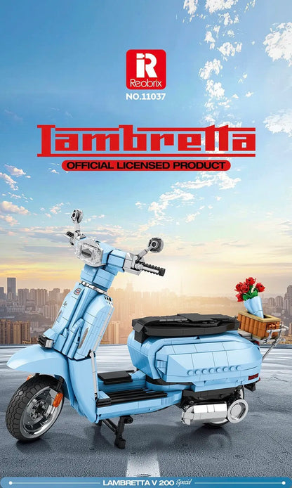 Scooter Assembly Particle Building Blocks