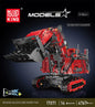 Excavator Building Block Assembly Car Brick