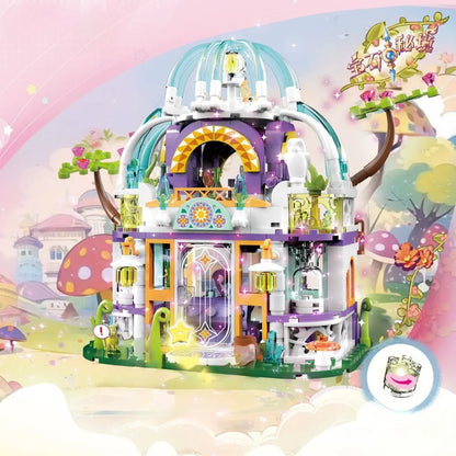 Flower Princess Castle Building Blocks Classic
