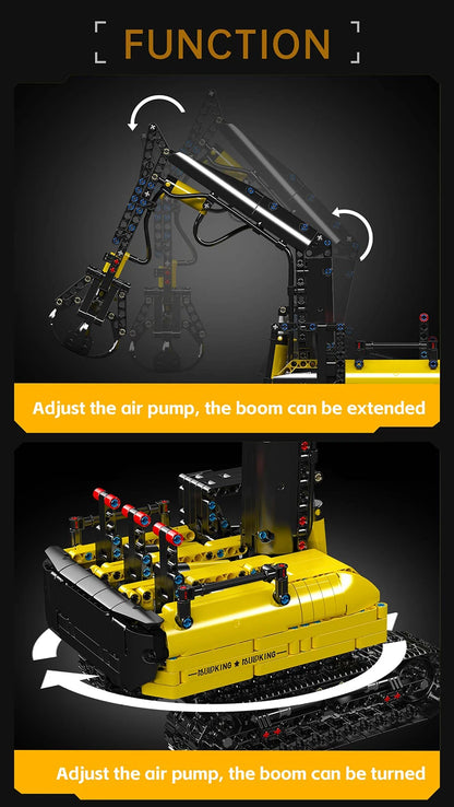 Hydraulic Log Grapple Building Blocks Technical Crawler Excavator