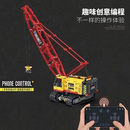 Crawler Crane RC Building Blocks