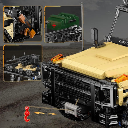 RC Technical Assault Vehicle Military Armored Truck