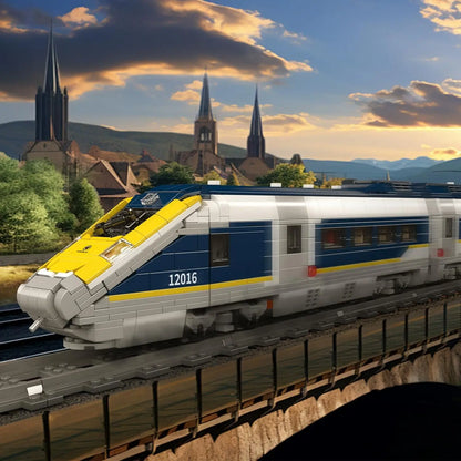 Technical Eurostar E320 High-Speed Train Building Blocks RC