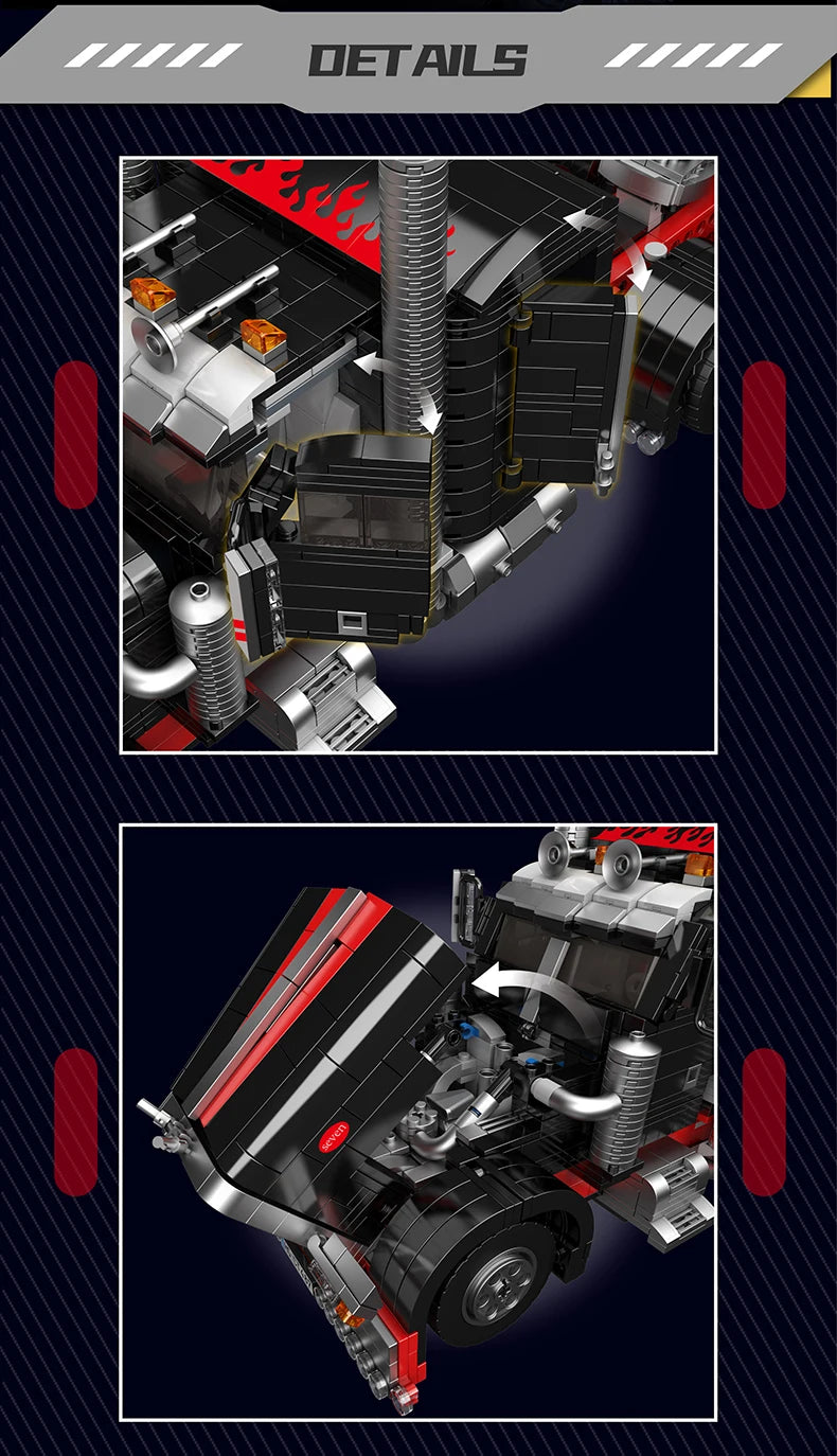 American Truck Model Building Blocks