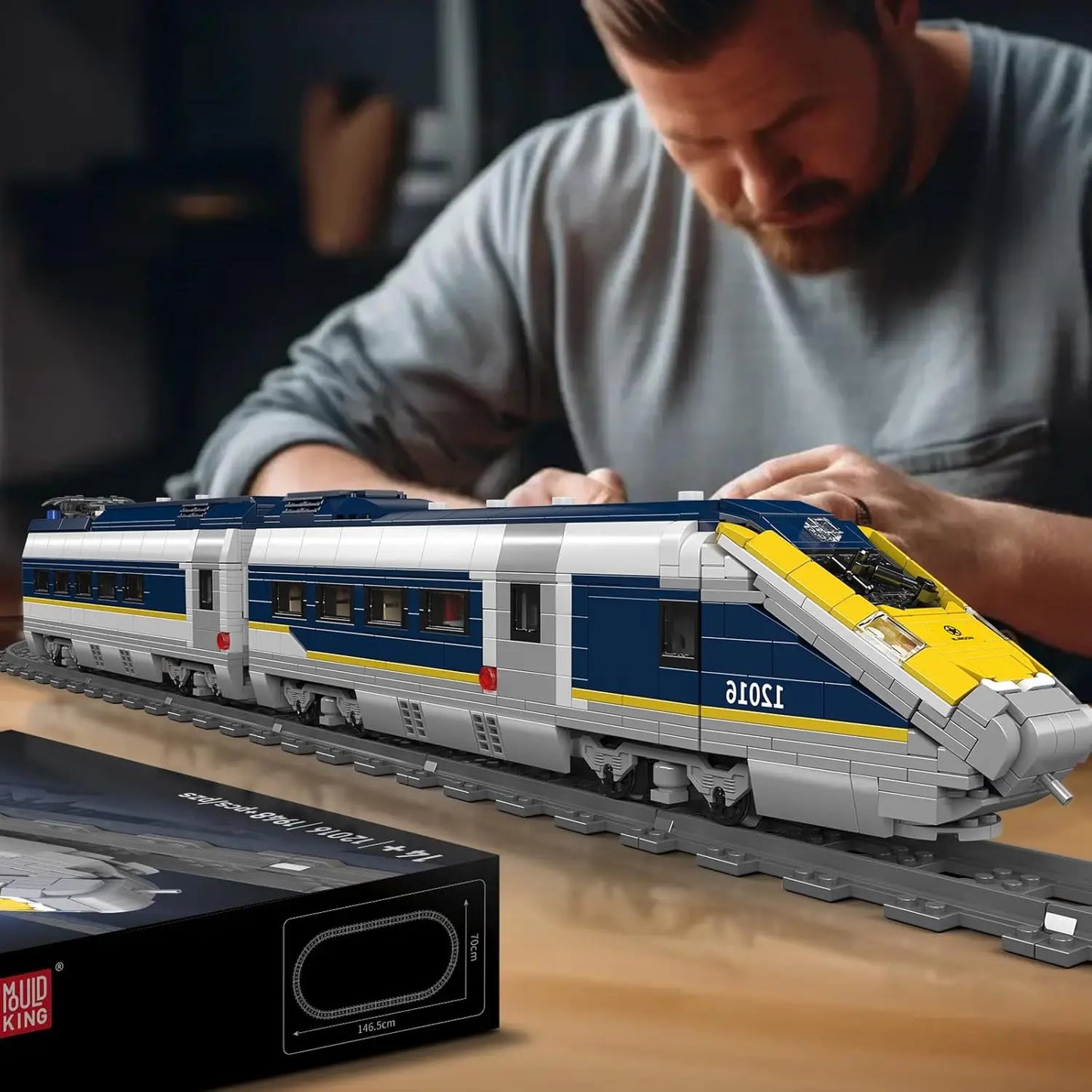 Technical Eurostar E320 High-Speed Train Building Blocks RC