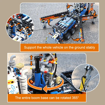 Pneumatic Concrete Pump Truck Model