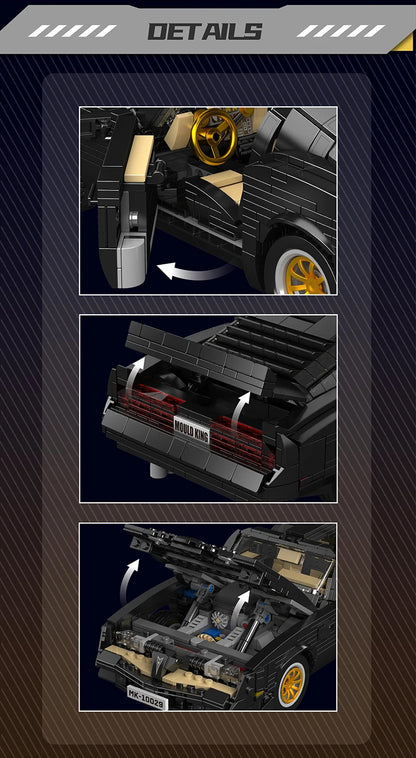 Firebird Retro American Sports Car Building Block