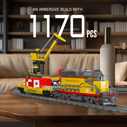 Diesel Locomotive Building Blocks RC Railway Train