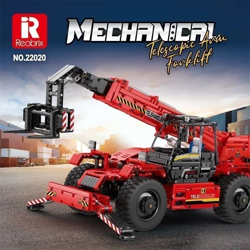 Telescopic Forklift Building Blocks