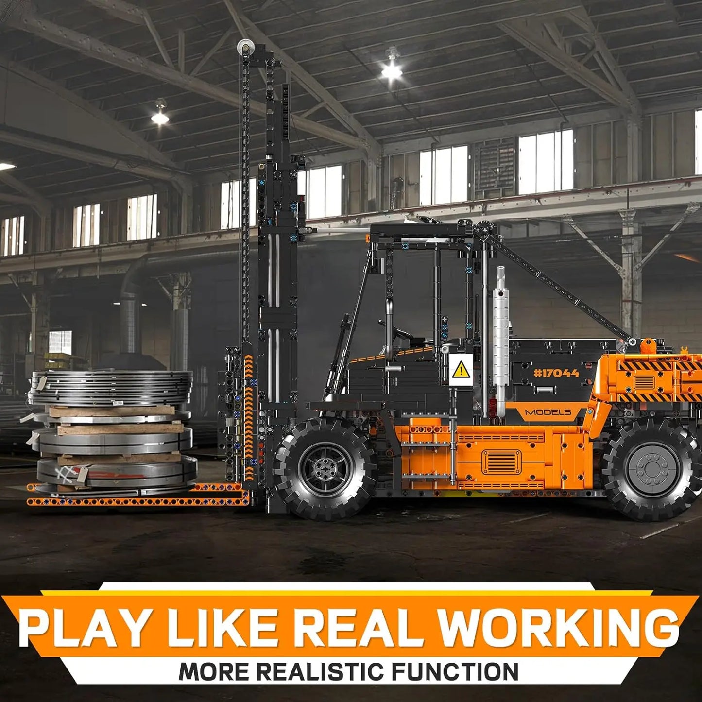 Heavy Duty Forklift Truck App-Controlled