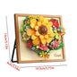 Creative Art Painting Flower Block 3D