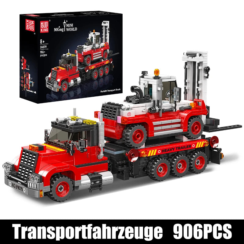 City Transporter and Forklift Truck Model