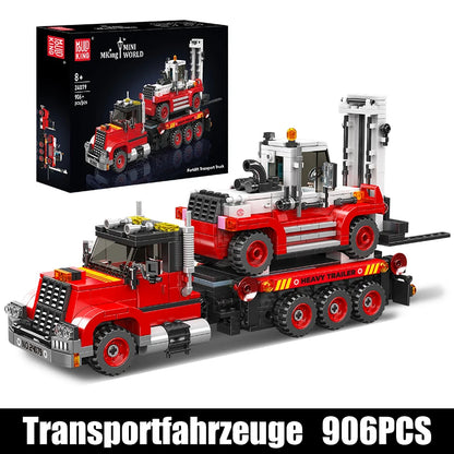 City Transporter and Forklift Truck Model