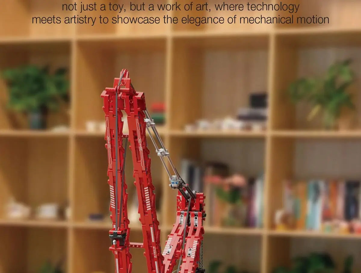 RC Crane Building Blocks Bricks Assembling Model