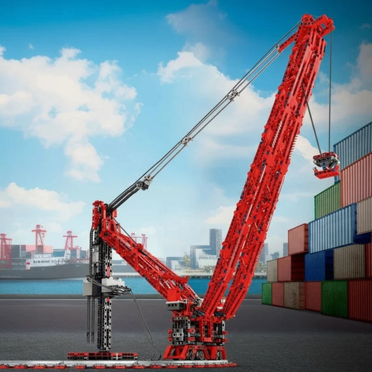 RC Crane Building Blocks Bricks Assembling Model