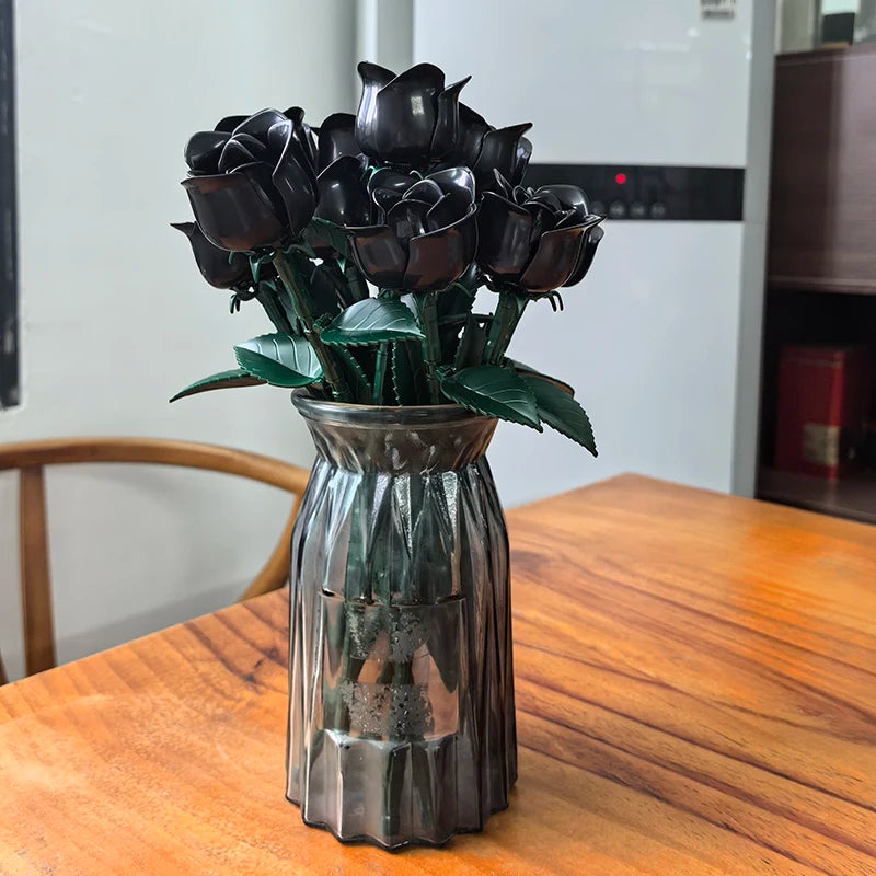 Creative Romantic Black Rose Flower Bouquet