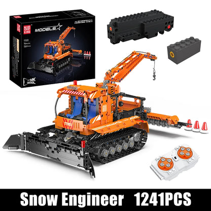 Technical Engineering Snowfield Vehicle Remote