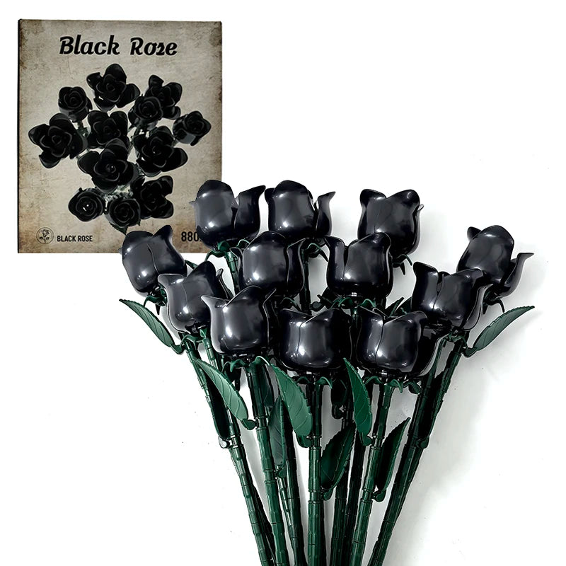 Creative Romantic Black Rose Flower Bouquet