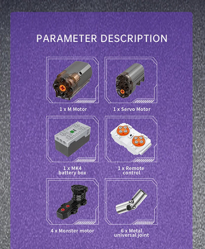 RC Climbing Car Building Block